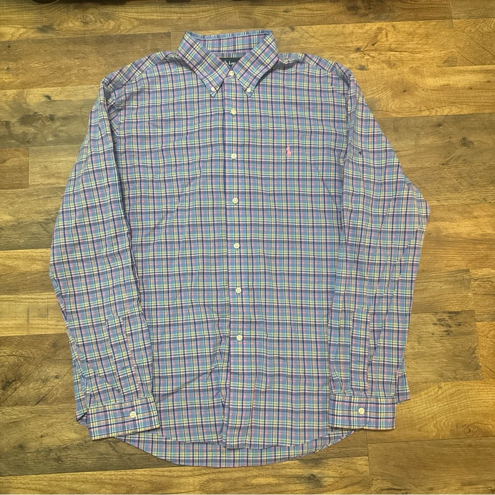Ralph Lauren Multicolor Plaid Button-Down Shirt
